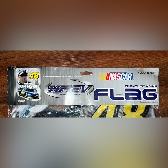 Jimmie Johnson #48 HiREV NASCAR New Banner Display Flag Lowes Racing - Picture 4 of 4